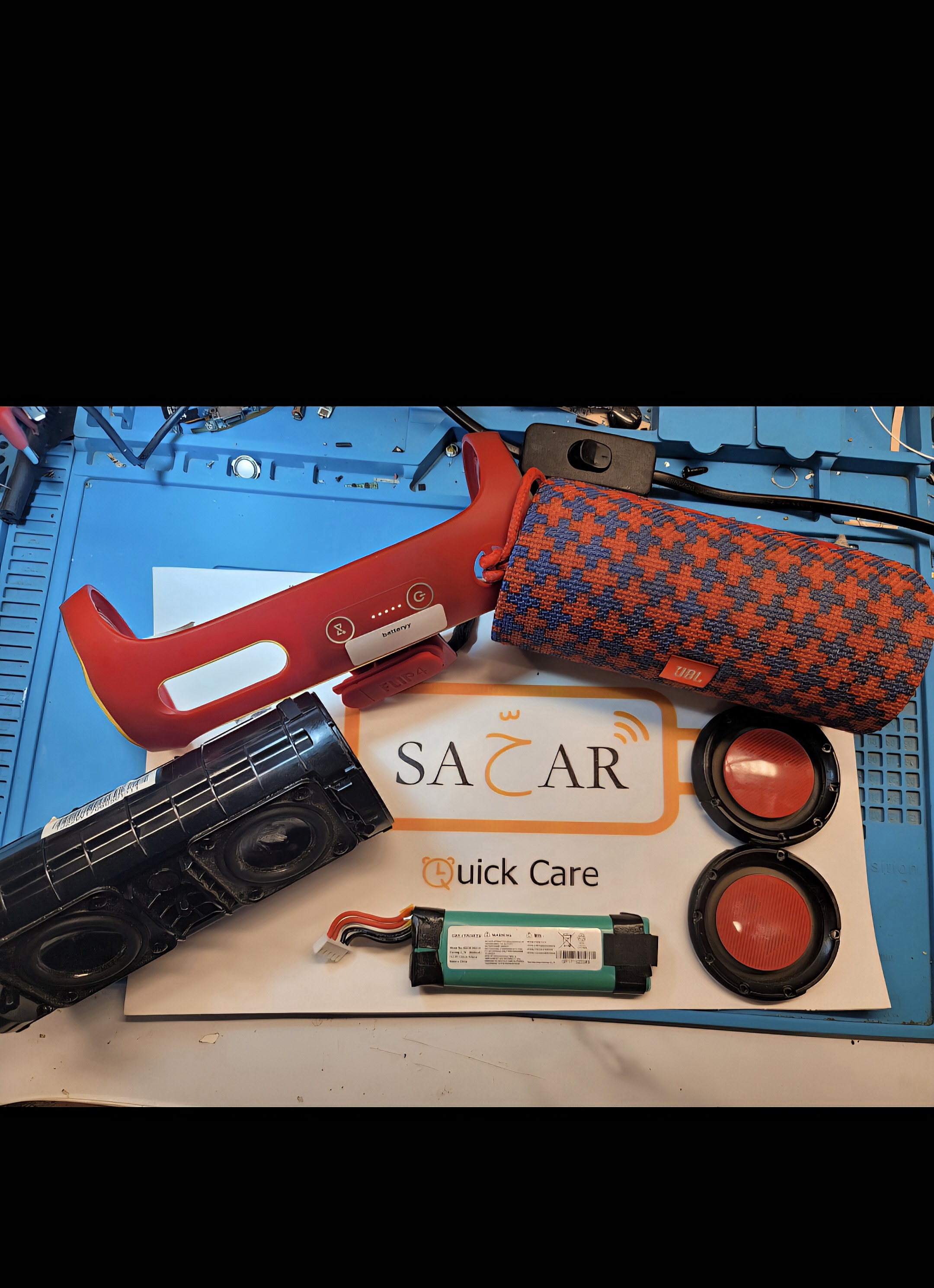 Jbl flip 4 battery problem new battery replacement image 1