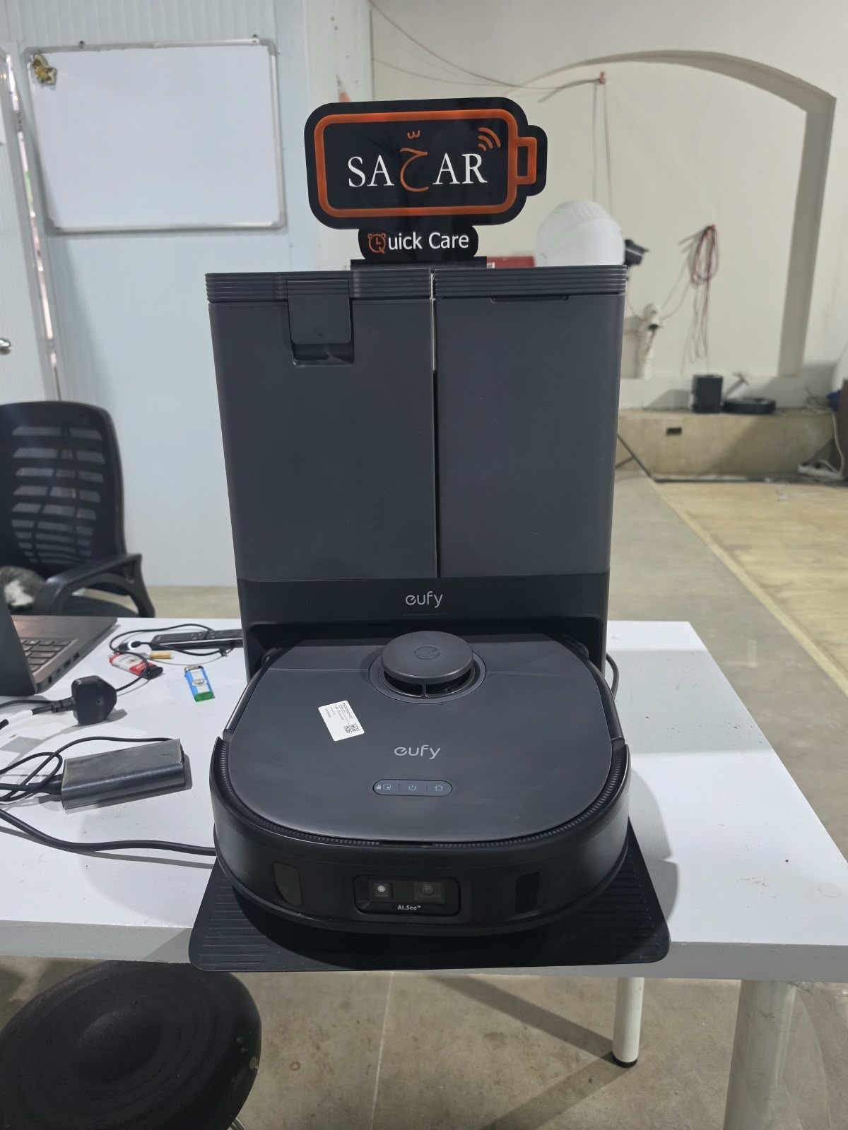 eufy X10 Pro Omni Wheel Replacement | Wheel Module Repair image 2