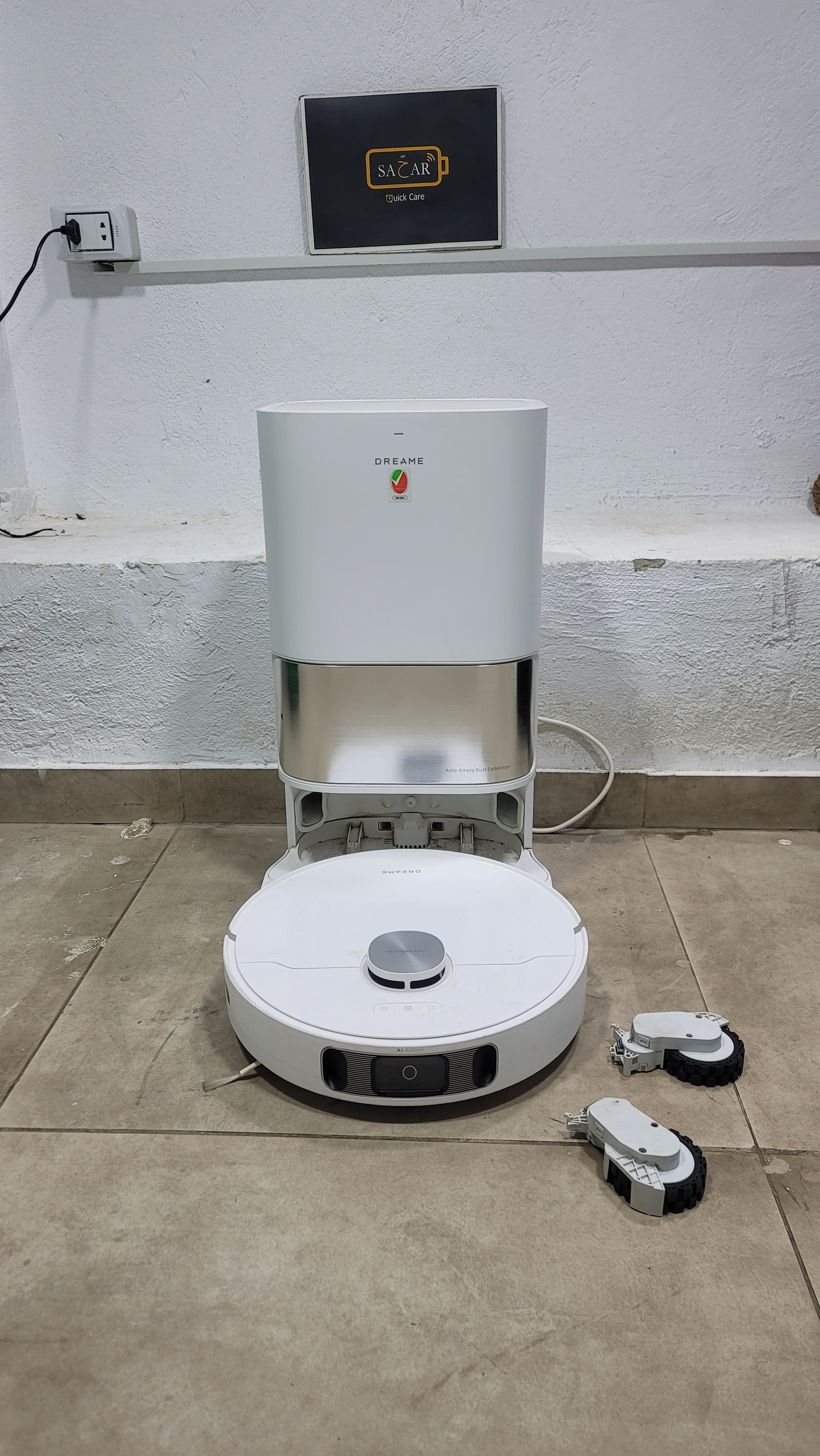 Dreame L10s Ultra Wheel Replacement | Wheel Module & Robot Vacuum Repair | Dreame L10s Ultra won’t move | Dreame robot vacuum wheel motor repair | Dreame robot vacuum not moving image 5
