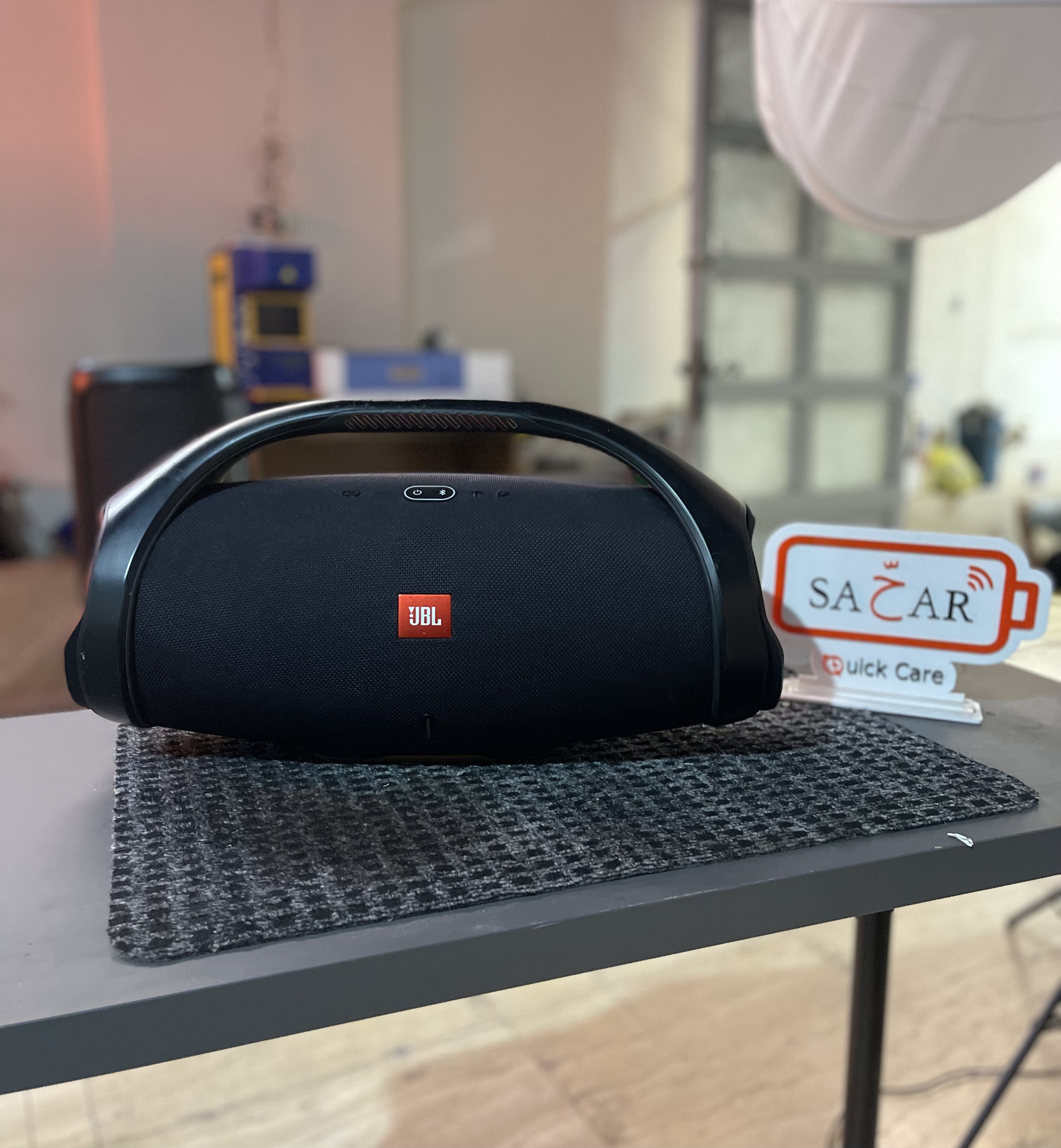 JBL Boombox 2 Liquid Damage Fix: Ultimate Water Damage & Main Board Replacement , JBL Boombox 2 water damage repair , Fix water damaged JBL Bluetooth speaker , JBL Boombox 2 completely dead from liquid fix , repair short-circuited JBL speaker motherboard image 1