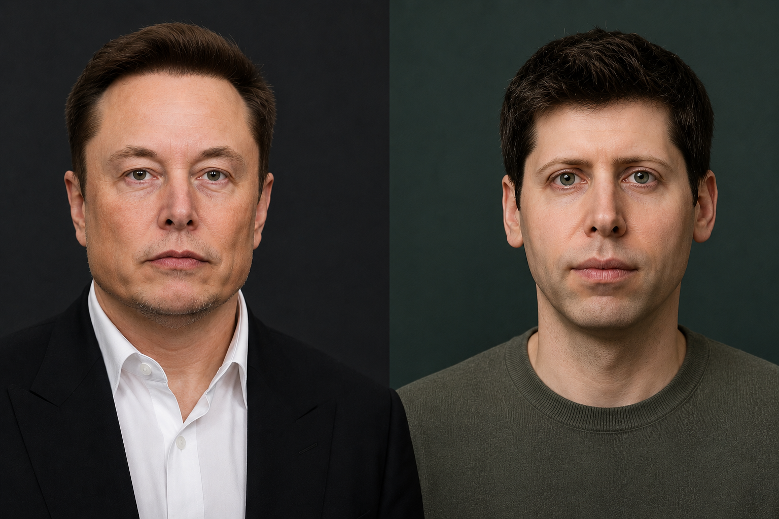 Elon Musk and Sam Altman