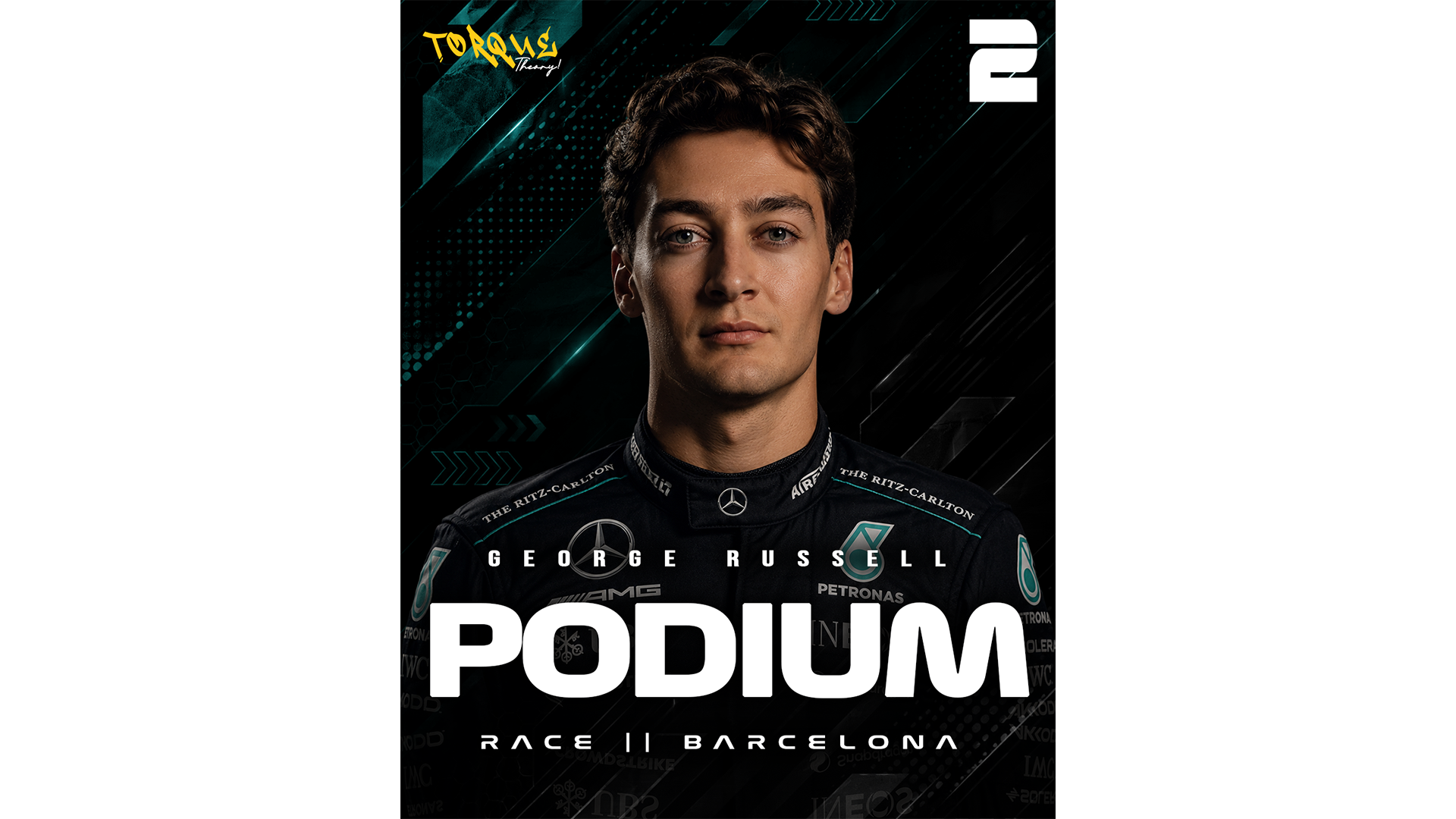 P2 - George Russell (Mercedes)