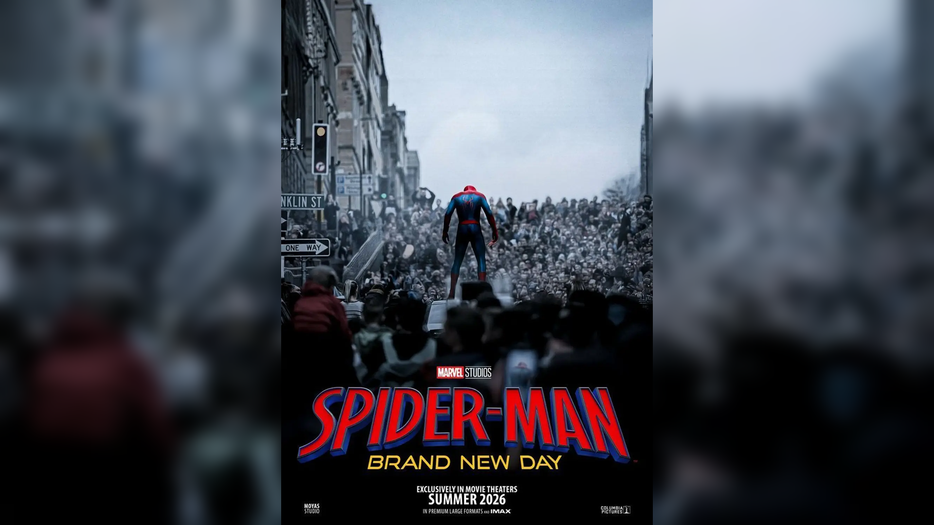 Poster: Spider-Man Brand New Day; Released Internationally on 29th August.