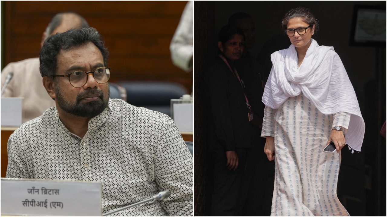 CPI(M) MP John Brittas accused BJP MP Sushmita Dev of repeatedly calling him "lungiwala" during a parliamentary debate. Brittas has filed a breach of privilege notice, claiming the remark was a derogatory cultural stereotype targeting South Indian identity.