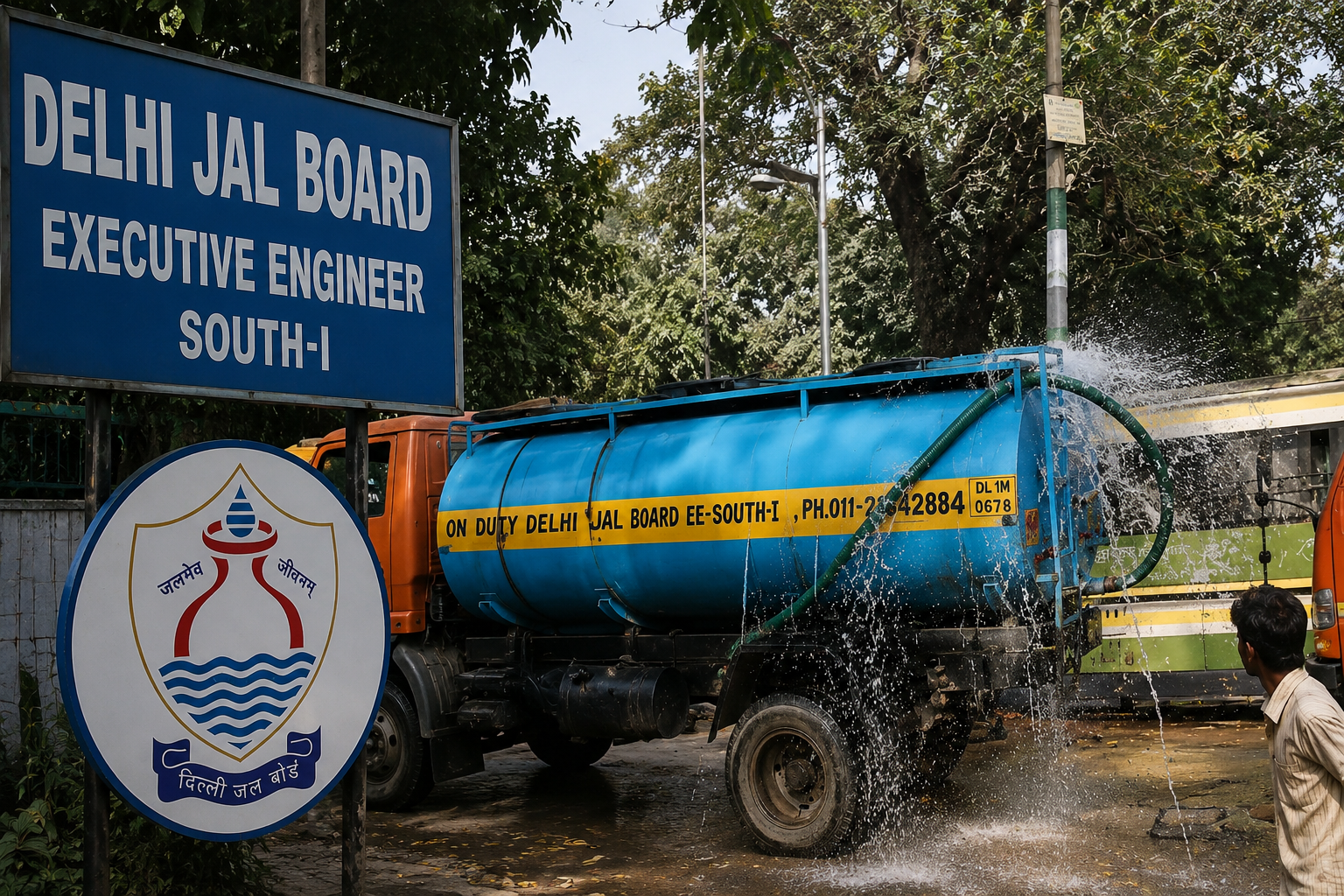 Delhi Jal Board; AI Representation