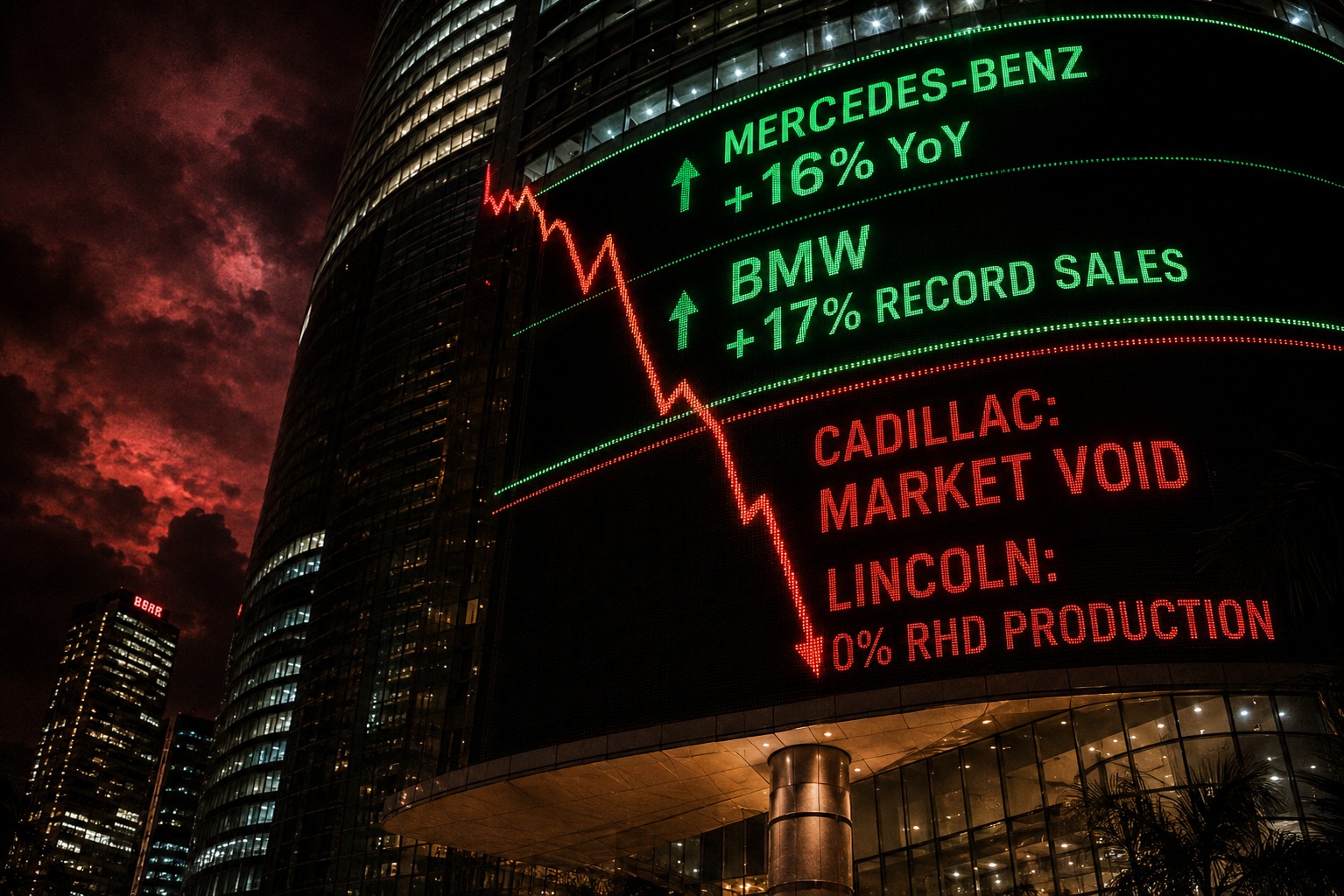 European Luxury Cars Rise, U.S. Rivals Lag.