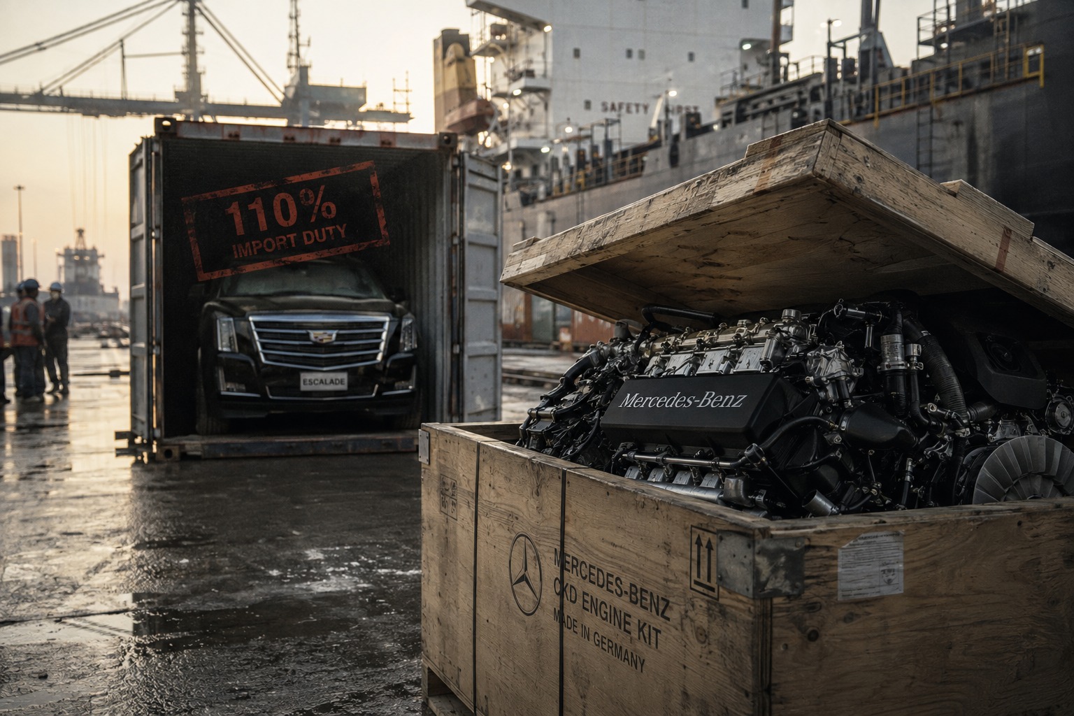 Tariffs Reshape Luxury Auto Trade; AI Representation