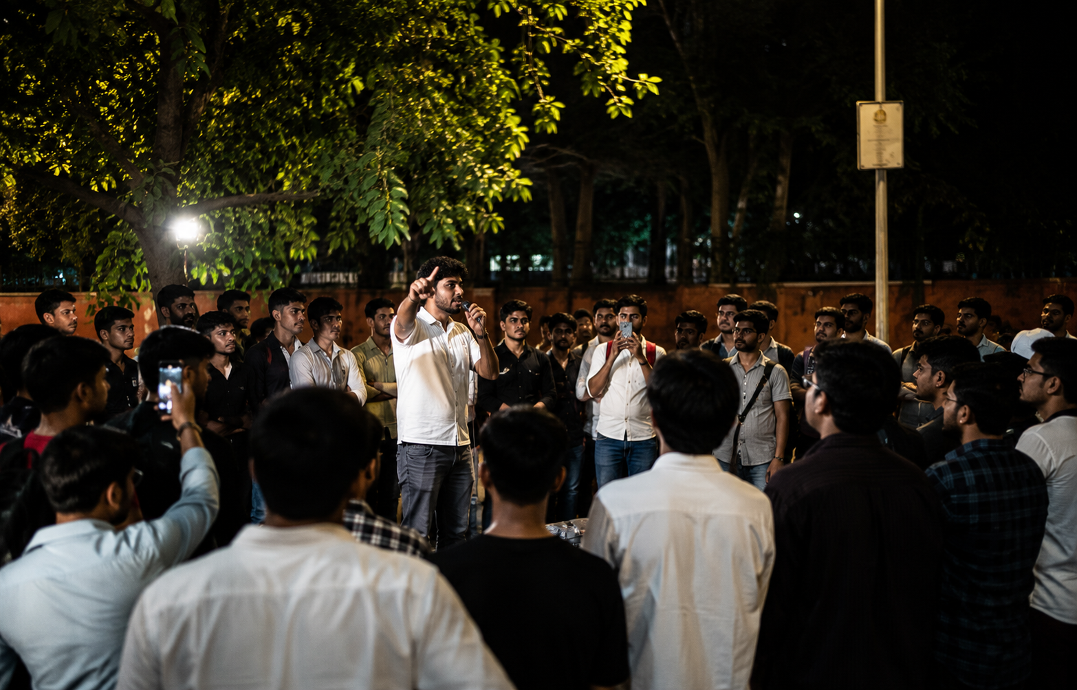 The group describes itself as a citizen-backed movement with no political affiliation; AI Representation