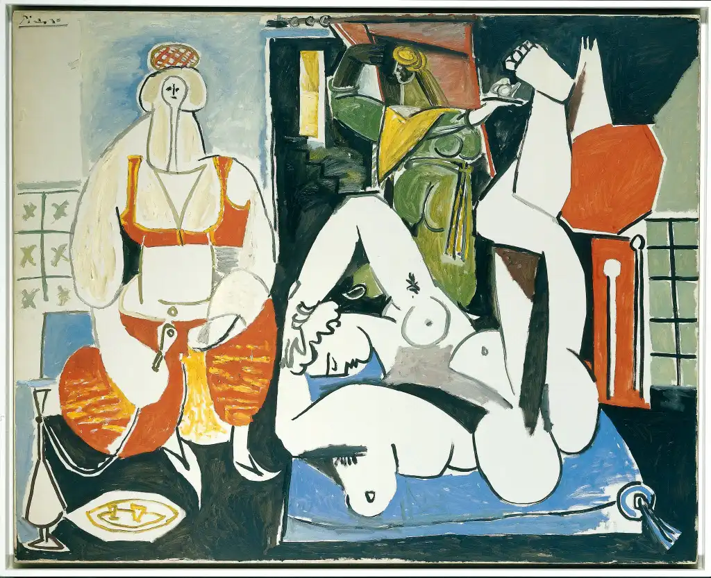 les-femmes-dalger-version-h-picasso-analisi-2 Pablo Picasso, Les Femmes d’Alger (Version H), 1955, David Nahmad Collection, Switzerland.