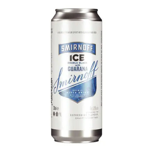 Smirnoff Ice Double Black with Guarana
