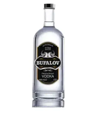 Bufalov French Wheat Sugar Free Vodka