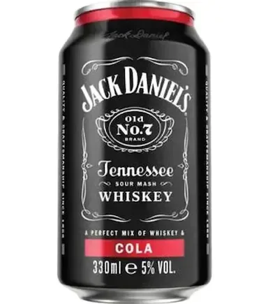Jack Daniel’s & Coca-Cola (Official Canned Cocktail)
