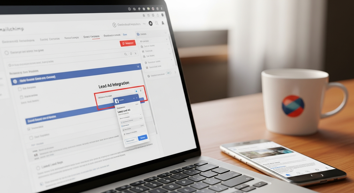 Integracja reklam leadowych na Facebooku z Mailchimp: Automatyzacja procesu – artykuł na blogu Vizeon.ai