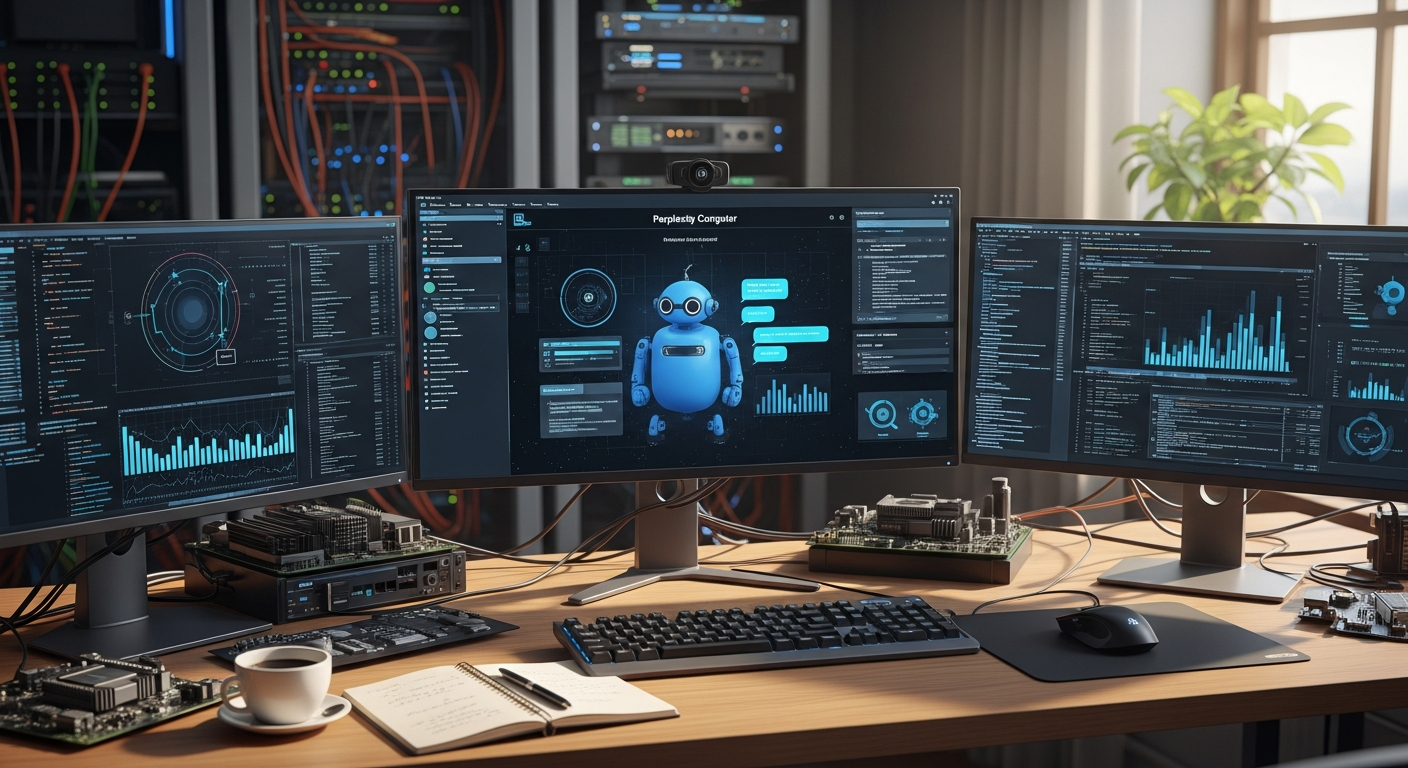 Perplexity Computer: Nowe Narzędzie do Zarządzania Pracą z AI – artykuł na blogu Vizeon.ai