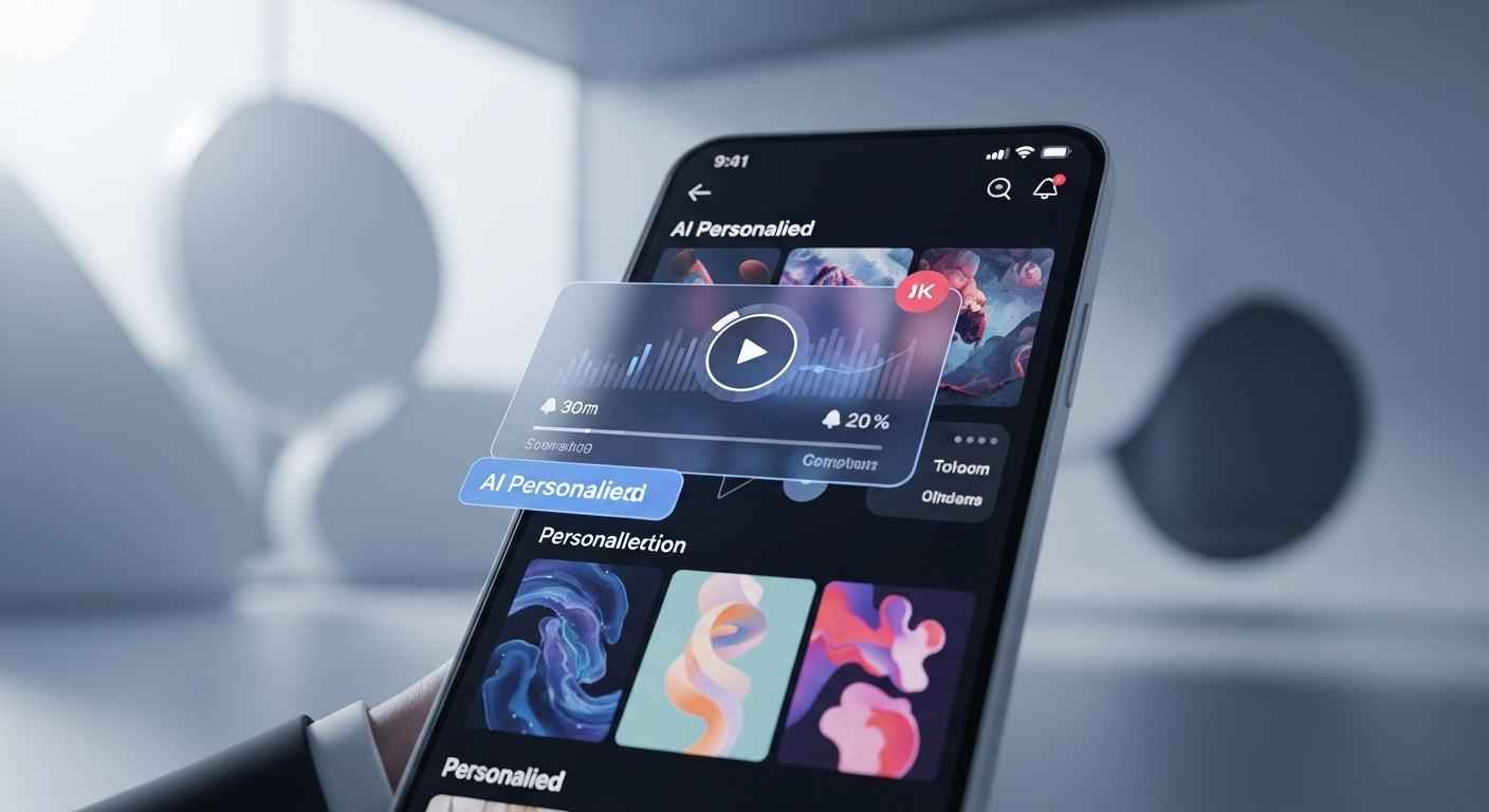 Peacock stawia na AI i mobilność: Rozwój platformy poprzez personalizację i gry – ilustracja