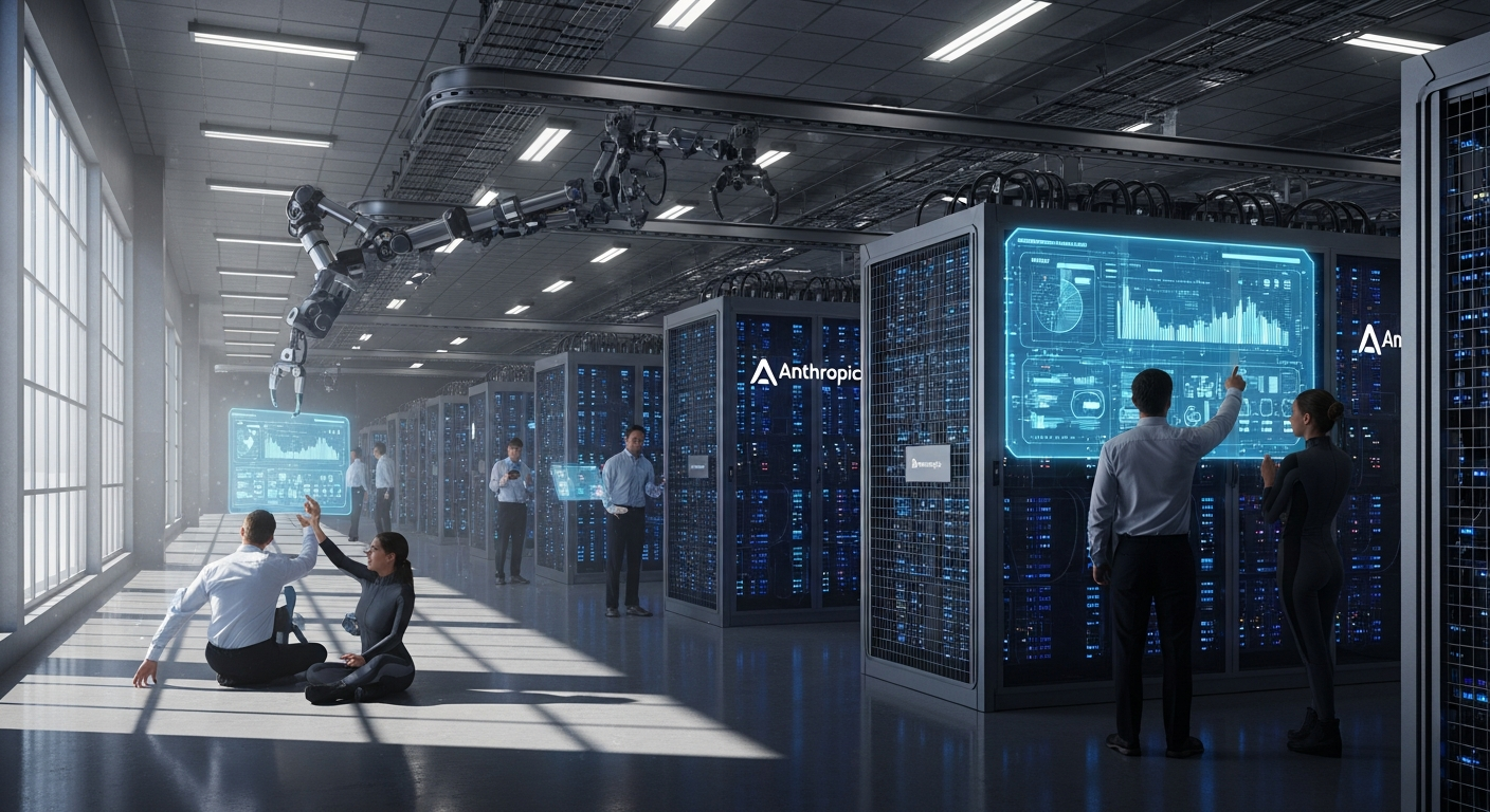 Anthropic pozyskuje 5 mld USD od Amazon i zobowiązuje się do wydatków na AWS na poziomie 100 mld USD – miniatura artykułu na blogu Vizeon.ai