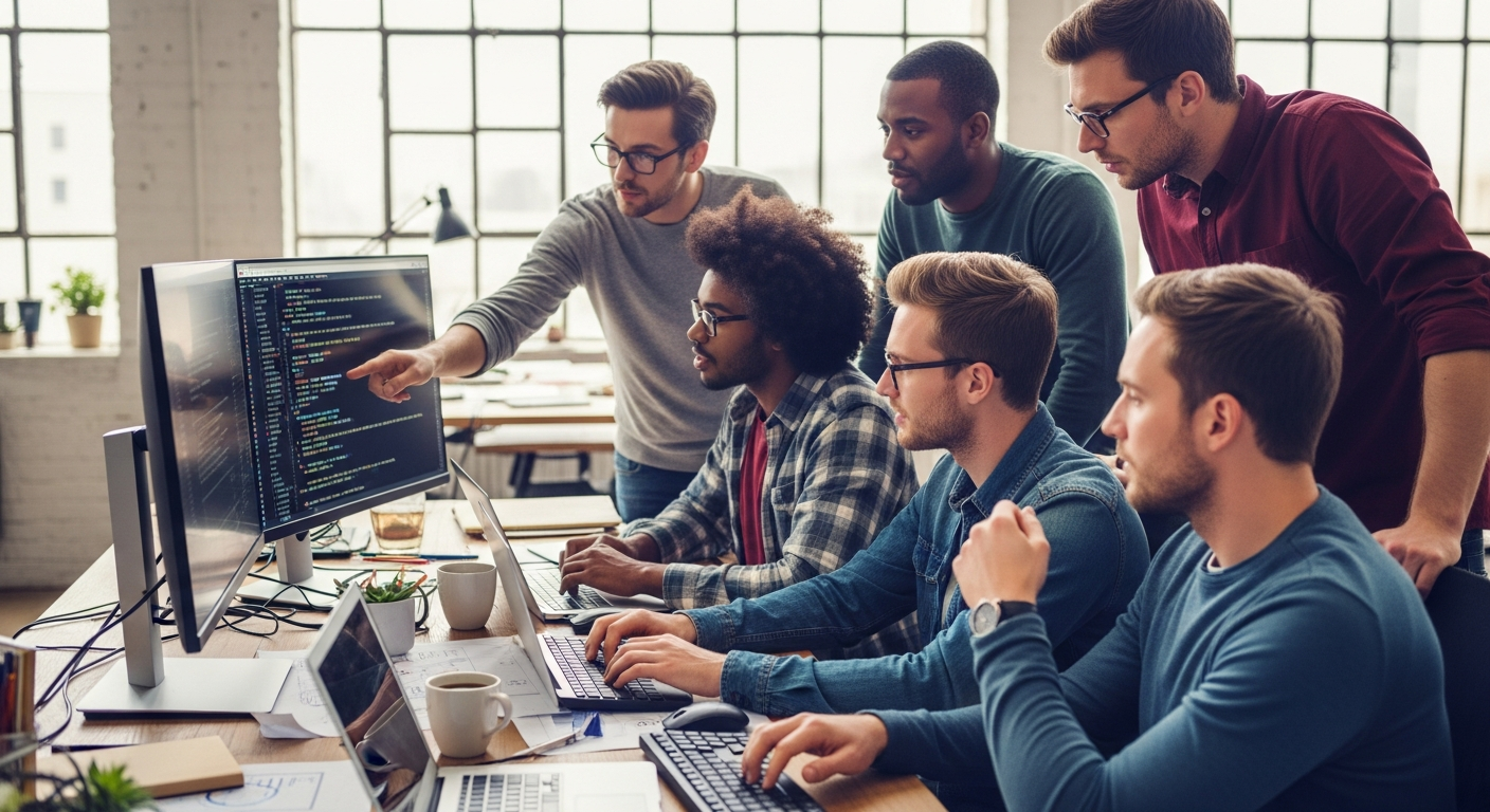 Rekonstrukcje kodu i vibe coding: nowatorskie podejście do modernizacji oprogramowania – miniatura artykułu na blogu Vizeon.ai