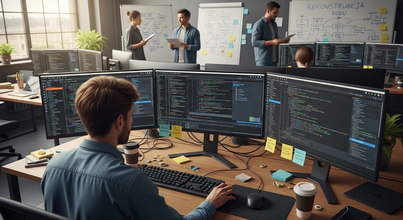 Vibe Coding: Rekonstrukcje kodu i nowy paradygmat programowania – miniatura artykułu na blogu Vizeon.ai
