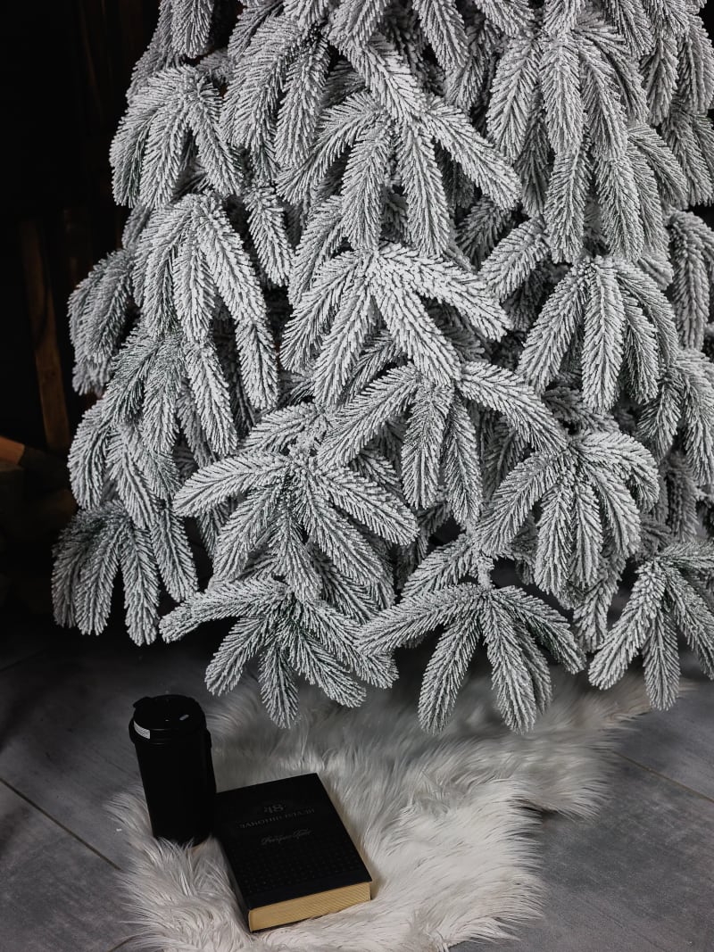 Штучна ялинка лита засніжена Буковельська 250 см (2.5 м) thumbnail 4