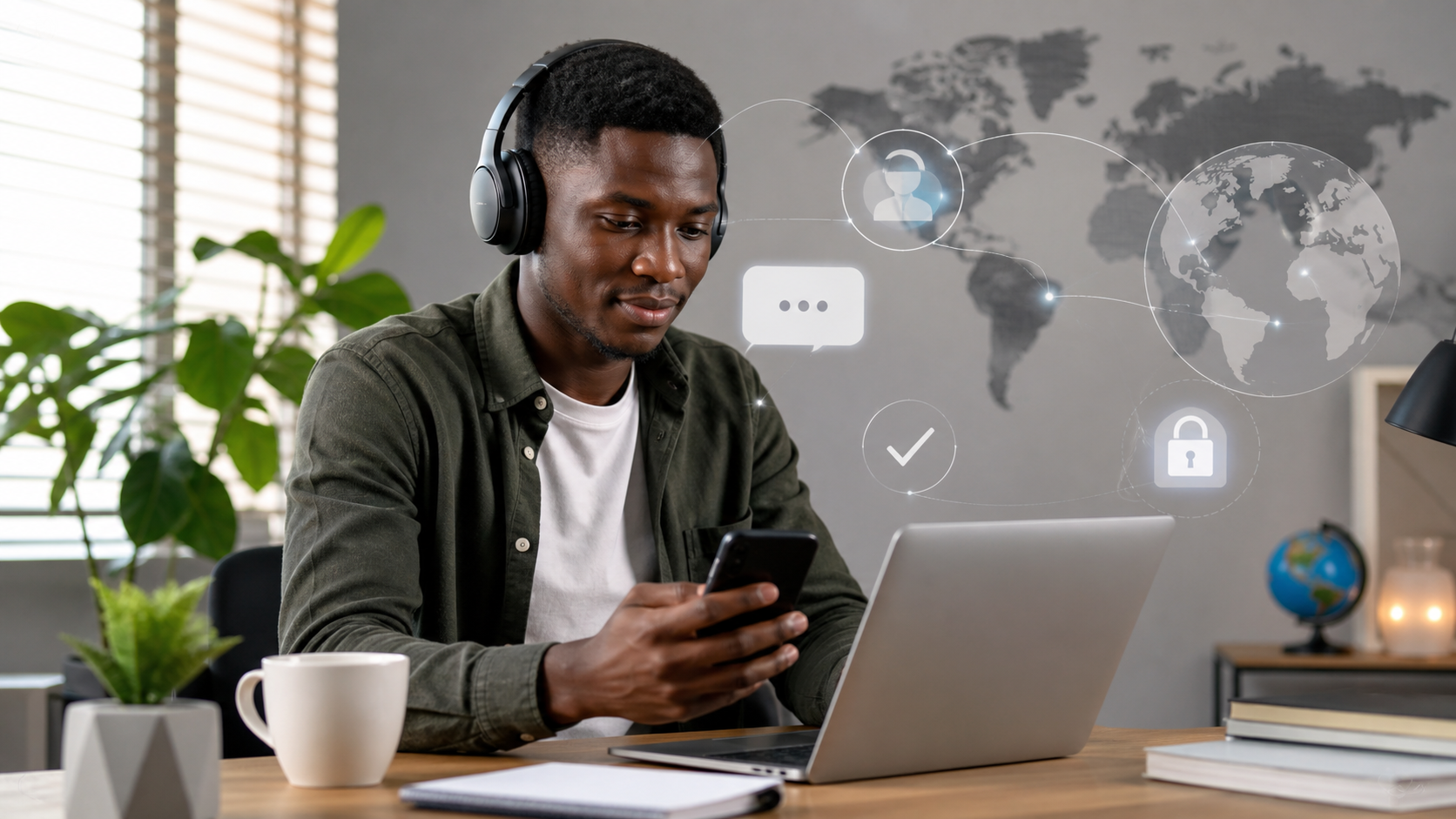 How Nigerians Can Receive International OTP Codes for Remote Work Tools