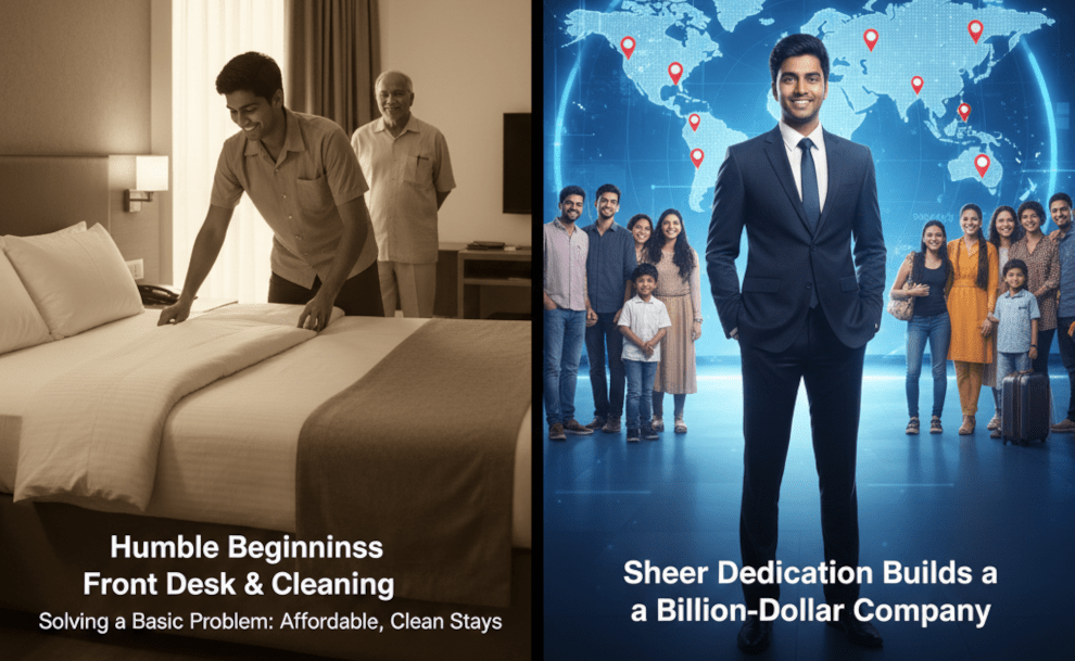 OYO Founder's Humble Start