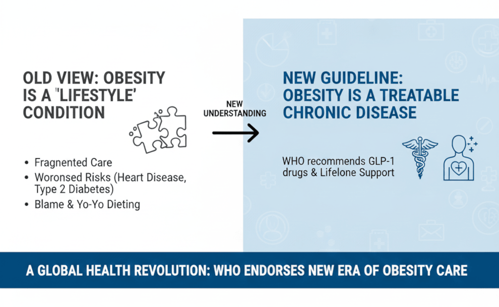WHO Declares Obesity a Treatable Disease