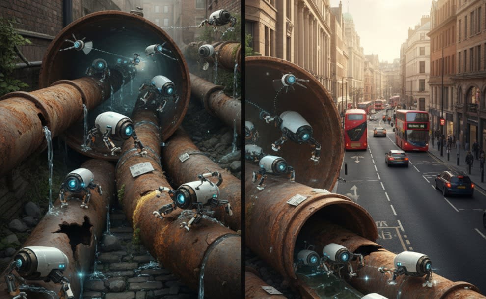 From Sheffield to Sewers: Pipebots Project Targets Leaks, Saves Billions