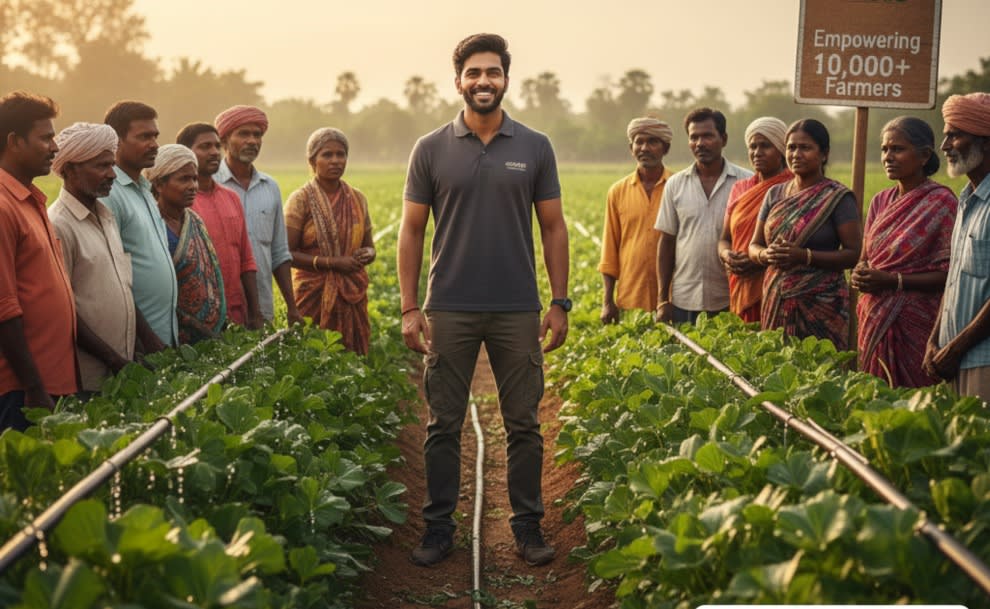 The New Green Revolution: Agrate's ₹10 Crore Success Story Built on Training and Drip Irrigation