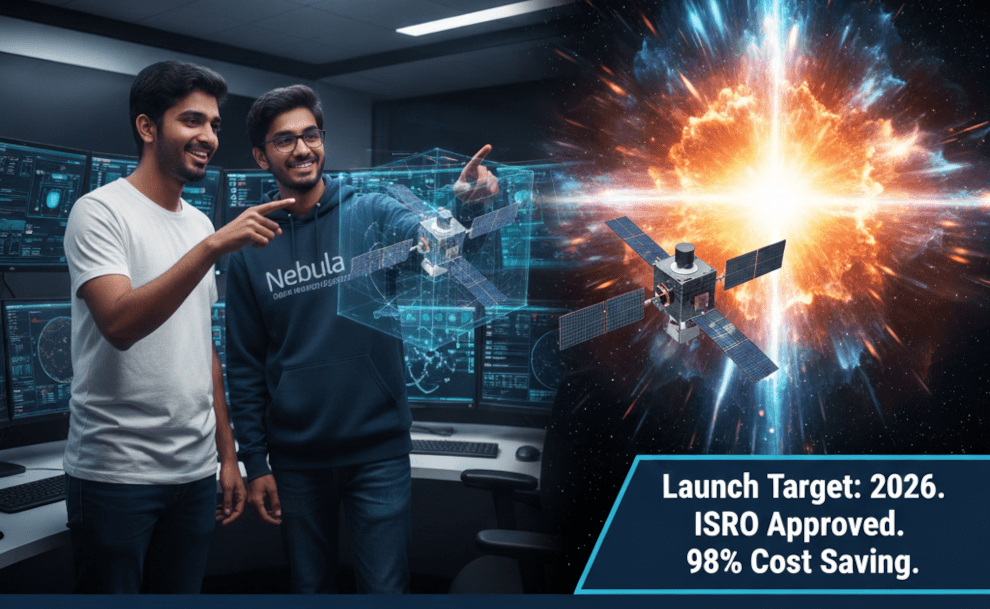 Indian Students Building a Nanosatellite