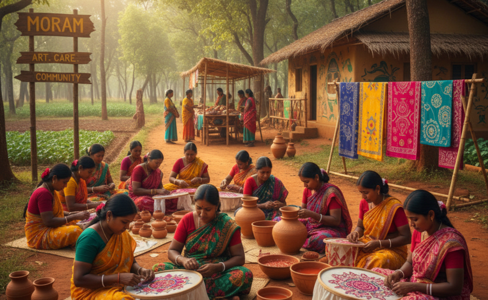 Moram: Helping 2,500 Tribal Women Build New Lives Through Art