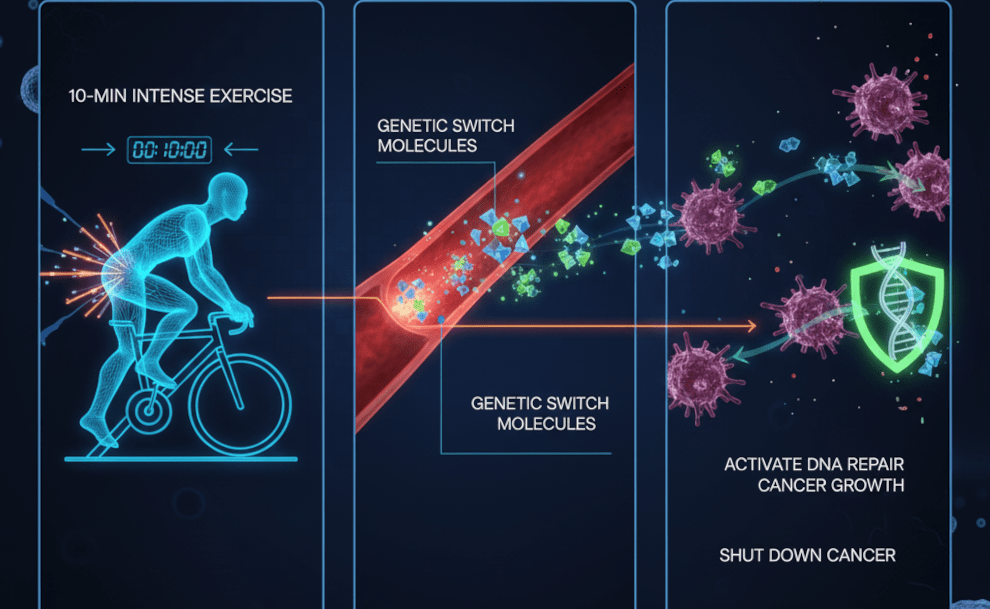 Just 10 Minutes of Exercise Can Help Your Body Fight Cancer