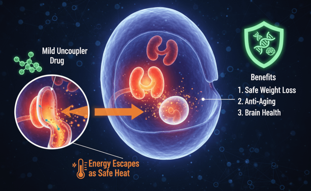 New Experimental Drug Helps Your Cells Burn Extra Fat Safely