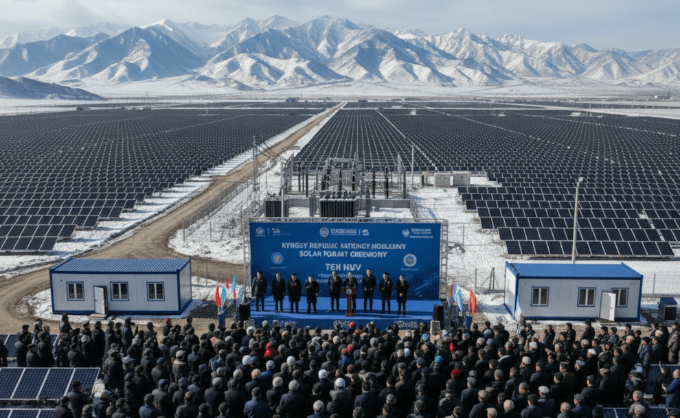 Sun Power Sparks a Greener Future for Kyrgyzstan’s Cold Winters