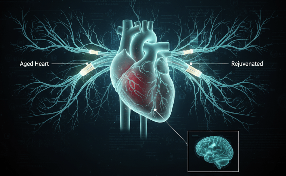 Restoring the Vagus Nerve Connection Helps Keep Your Heart Young