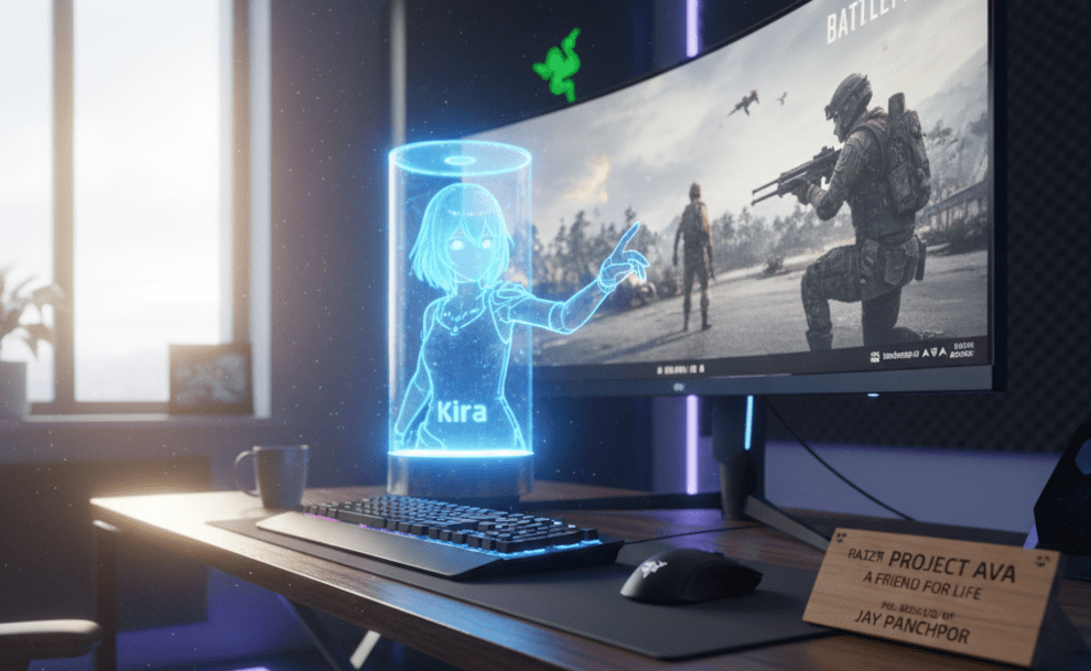 Razer Project Ava: World's First Physical AI Gaming Companion