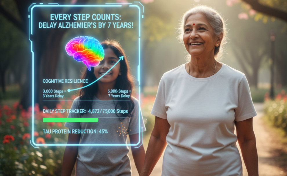 Every Step Counts: How Walking Delays Alzheimer’s by 7 Years!