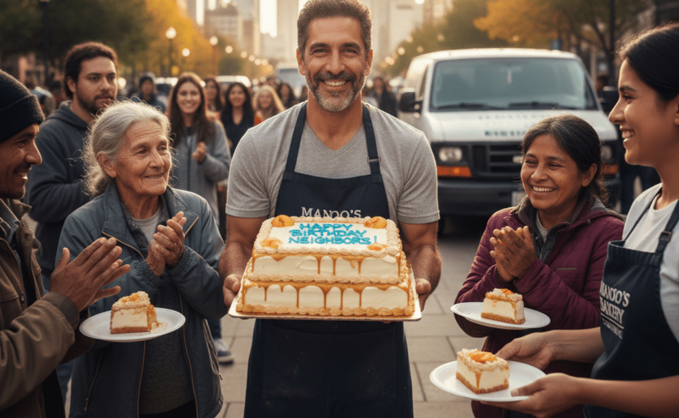 More Than a Cake: The Baker Honoring His Homeless Neighbours