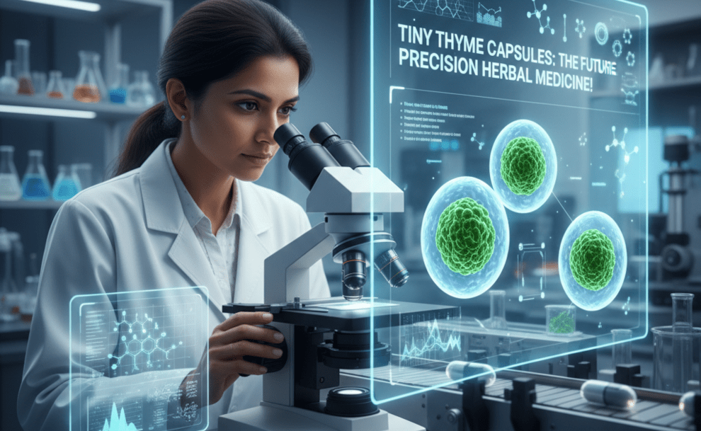 Tiny Thyme Capsules: The Future of Precision Herbal Medicine!