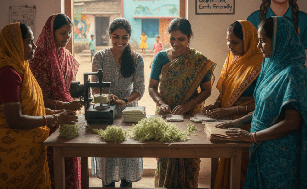 Student-Led Hemp Pad Project Keeps Rural Girls in School