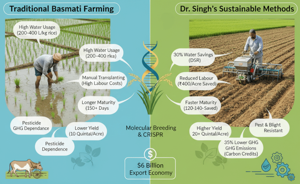From UP Village to Basmati King: Dr. Singh’s $6B Rice Revolution