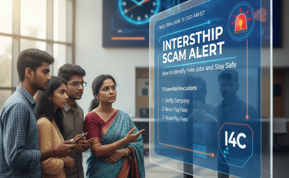 Internship Scam Alert: How to Identify Fake Jobs and Stay Safe