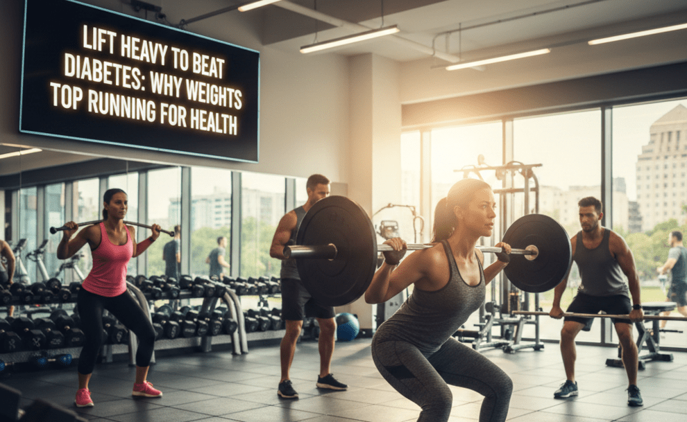 Resistance Training Reduces Fat, Boosts Insulin Better Than Running