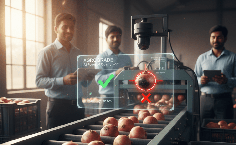 AI for Onions: How This Machine is Saving Indian Farmers