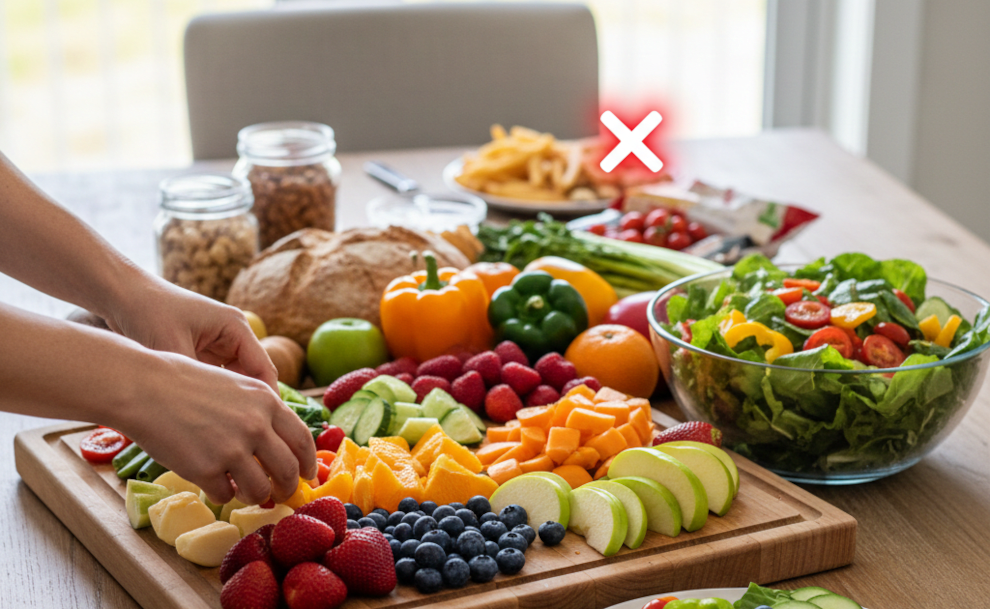 Eat More, Weigh Less: How Unprocessed Foods Cut 330 Calories