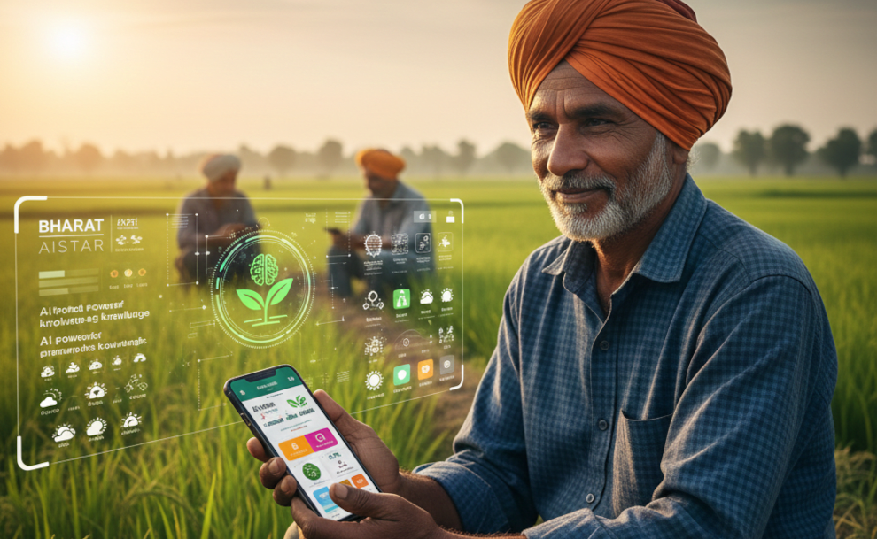 New AI Platform 'Bharat Vistar' to Guide Farmers in Local Tongues