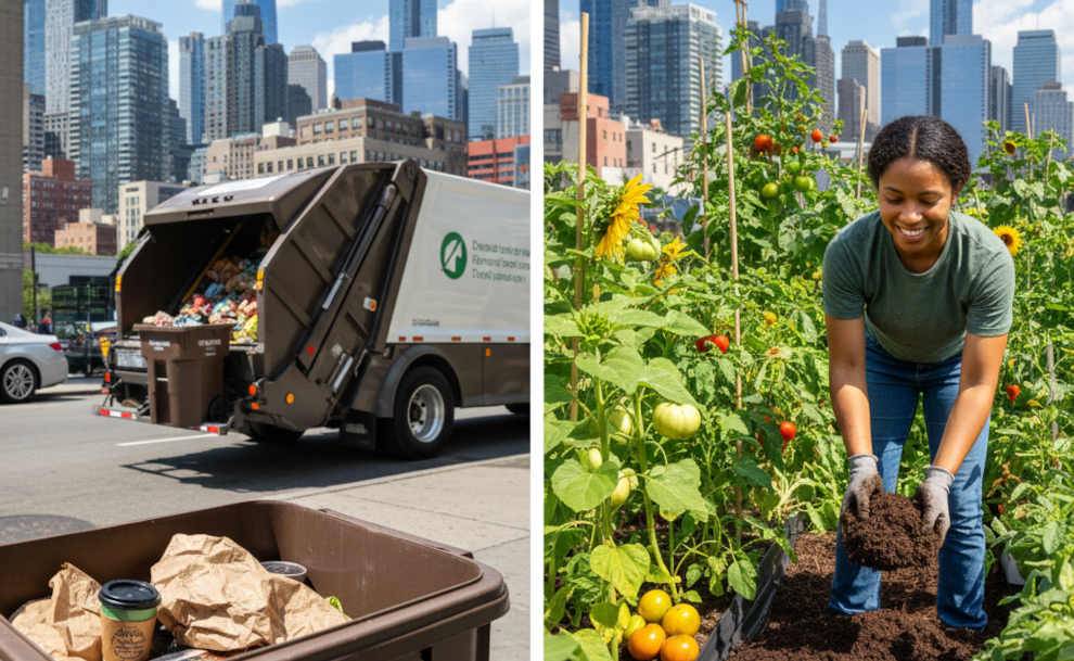 Waste to Wonder: New York City Turns Daily Trash into Free Soil!