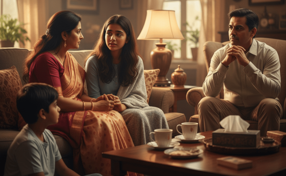 How Indian Families Can Move Past Silence to Talk About Feelings