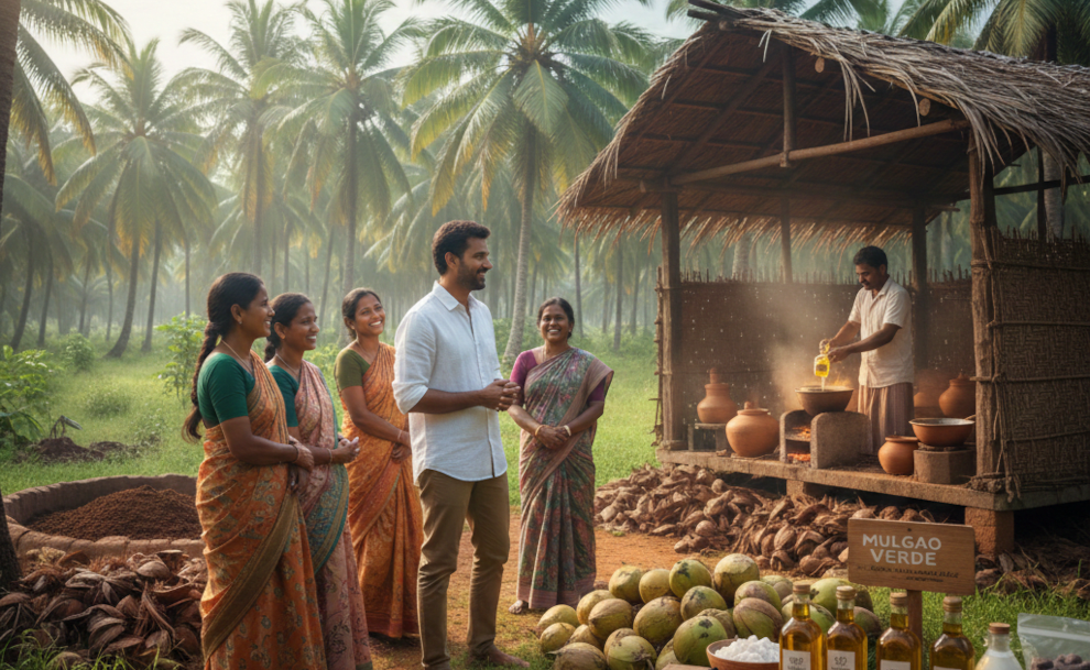 Mulgao Verde: Science & Tradition Drive Zero-Waste Coconuts