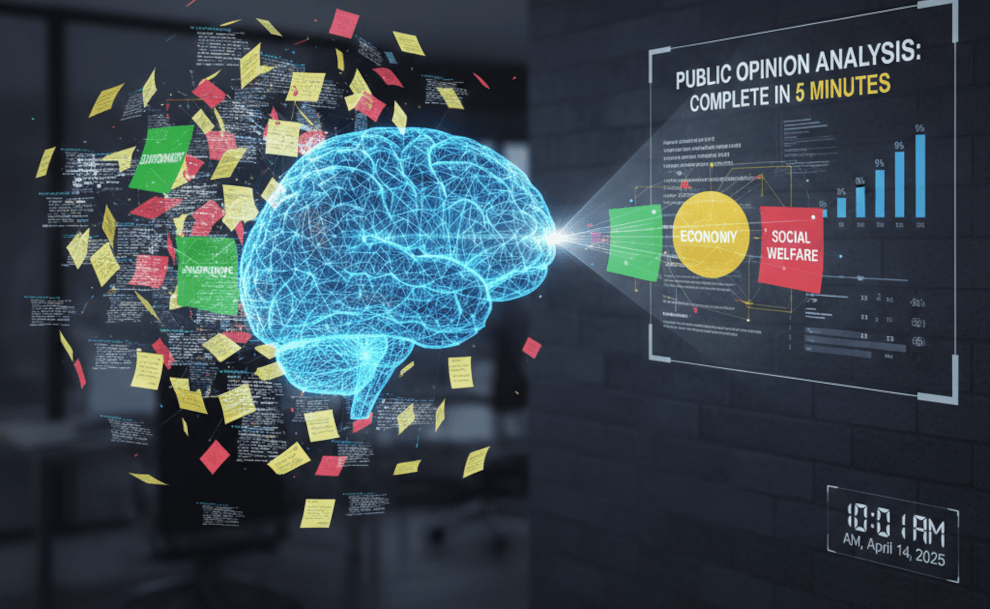 AI Tool Decodes Public Opinion Surveys in Minutes, Not Months