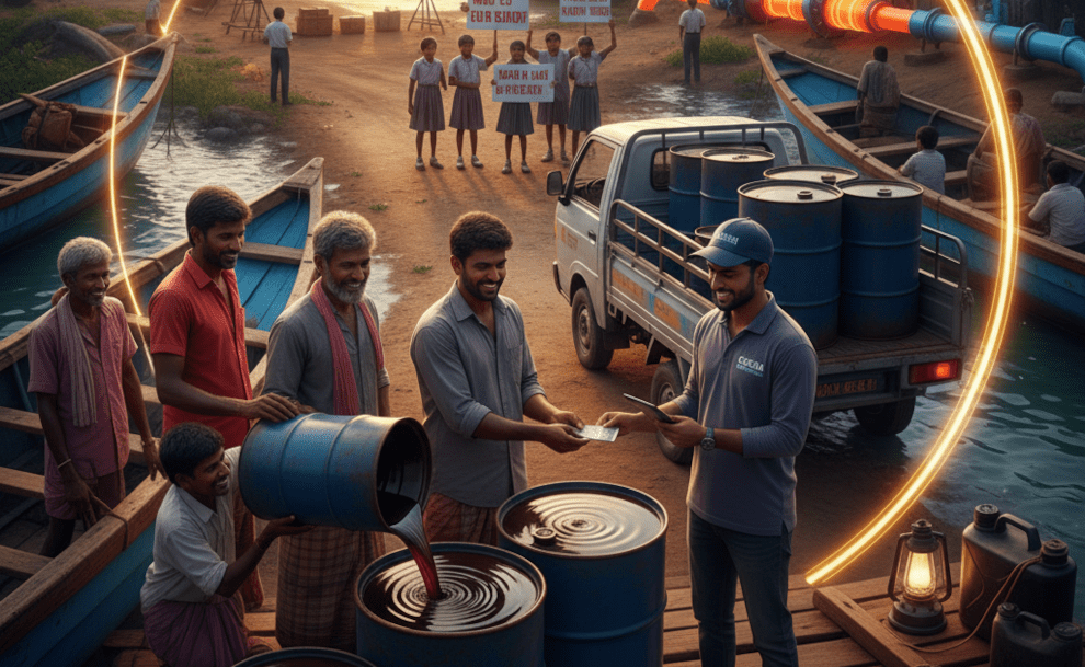 Cleaning the Konkan Coast: Turning Waste Oil into New Income